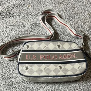U.S. Polo Assn. Gray Crossbody Bag